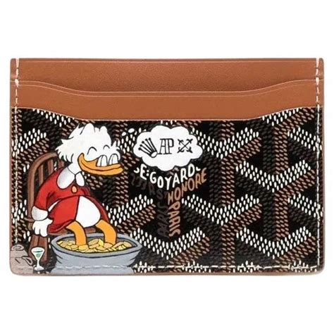 goyard wallet scrooge mcduck|Goyard Customised Scrooge McDuck Amex St .